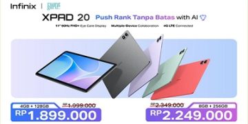 Infinix Luncurkan XPAD 20, ZCLIP & XBAND di Indonesia