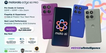 Motorola edge 60 pro dengan moto ai Kini Tersedia di Pasar
