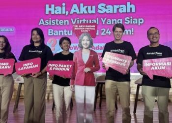 Smartfren Luncurkan Sarah, Asisten Virtual Berbasis AI Nan Responsif dan Solutif