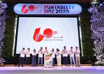 Enam Dekade Telkom Usung Semangat ‘Langkah Cepat, Tumbuh Bersama’