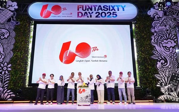 Enam Dekade Telkom Usung Semangat ‘Langkah Cepat, Tumbuh Bersama’