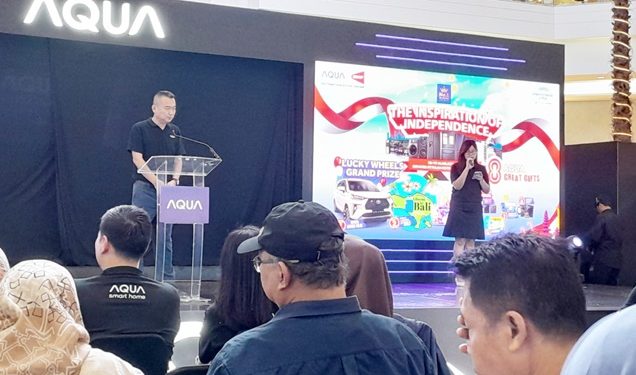 Meriahkan HUT RI Ke-80, AQUA Elektronik Hadirkan Promo Menarik di Pameran Mall Exhibition Kota Kasablanka