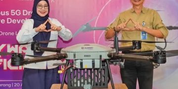 XLSMART dan ASTRAtech Hadirkan Drone Otonom Berbasis 5G