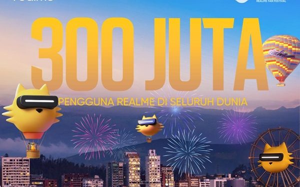 Mantap! Sebegini Jumlah Pengguna realme Secara Global dalam 7 Tahun