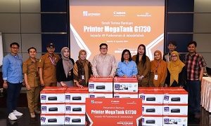Lewat CSR, Canon-Datascrip Dukung Sektor Kesehatan dan Pendidikan