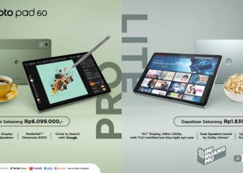 Motorola Rilis Tablet  Moto Pad 60 Pro dan Moto Pad 60 Lite di Indonesia