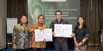 Dorong Operasional Pusat Data Berkelanjutan, Princeton Digital Group Gandeng Pertamina Patra Niaga
