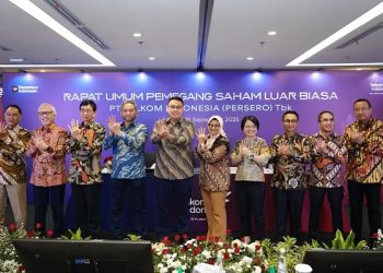 Gelar RUPSLB, Ini Jajaran Pengurus Baru Telkom