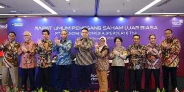 Gelar RUPSLB, Ini Jajaran Pengurus Baru Telkom