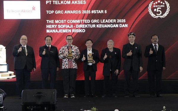 Telkom Akses Sukses Raih TOP GRC Awards 2025 #Star 5 Untuk Kedua Kalinya