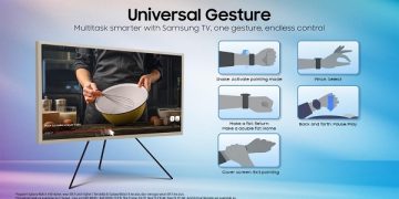 Tanpa Remote, Dengan Fitur Ini Kontrol TV Samsung Bisa Pakai Gerakan Tangan