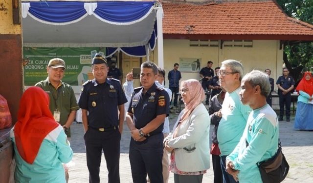 Bea Cukai Gresik Dorong Ekonomi Hijau Lewat Pengelolaan Sampah