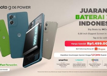 Motorola Luncurkan moto g06 POWER ‘Juaranya Baterai 7K Indonesia’ Harga 1 Jutaan