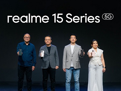 Meluncur di Indonesia, realme 15 Series 5G Bawa Jargon AI Night Out Phone