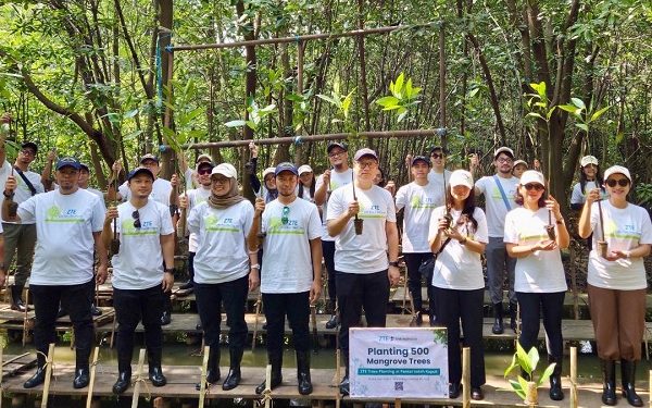 Gelar Program “One Tree, One Future”, ZTE Perkuat Komitmen Masa Depan Digital Ramah Lingkungan
