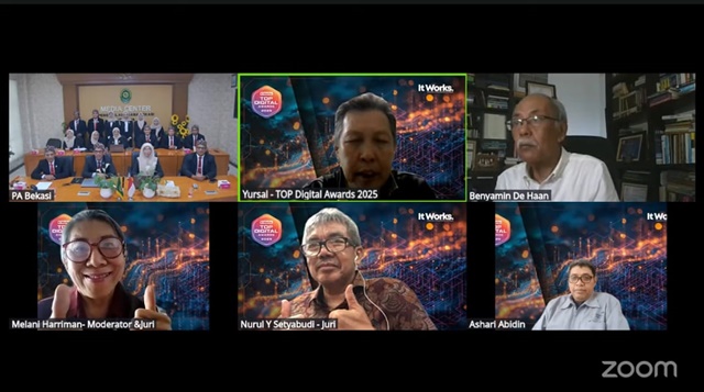 TOP Digital Awards 2025: Ini Sederet Inovasi Digital Pengadilan Agama Bekasi