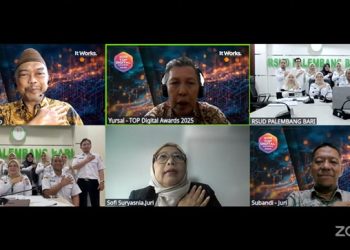 TOP Digital Awards 2025: RSUD Palembang Buktikan Efektivitas Teknologi Untuk Pelayanan