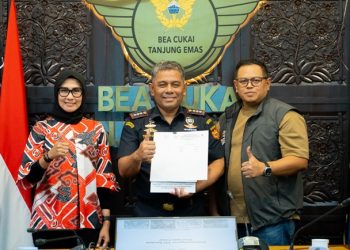 TransTRACK Jalin Bea Cukai Tanjung Emas Perkuat Sistem E-Seal Nasional