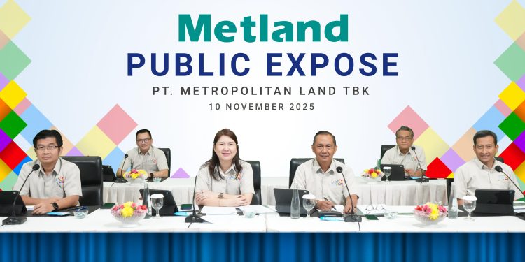Kinerja Solid, Metland Optimistis Kejar Target Sales Rp 2 Triliun