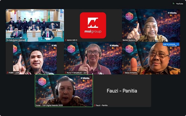 TOP Digital Awards 2025: Lewat Digitalisasi, Pengadilan Agama Kabupaten Malang Lahirkan Sejumlah Inovasi
