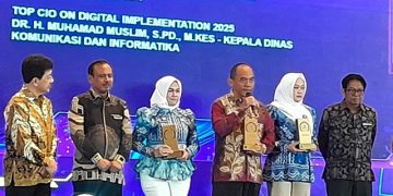 Pemprov Kalsel Raih Penghargaan TOP Digital Awards 2025 Level Bintang 5