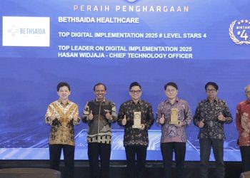 Transformasi Digital Antarkan  Bethsaida Healthcare Raih “TOP Digital Awards 2025”