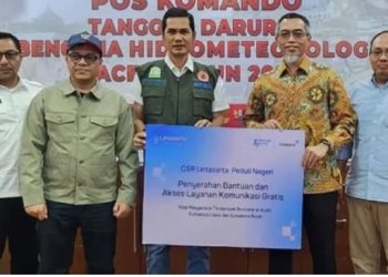 Lintasarta Salurkan Dukungan Digital Dan Bantuan Kemanusiaan Korban Bencana Sumatera