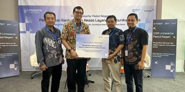 Lintasarta Salurkan Bantuan Kemanusiaan dan Dukungan Digital ke Wilayah Bencana di Sumatera