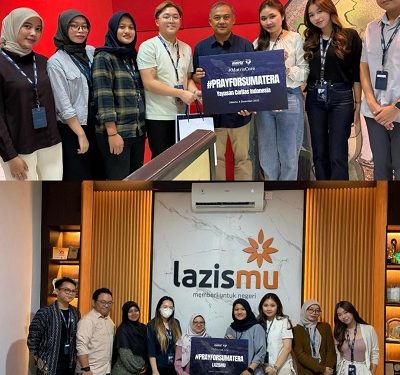 Matrix NAP Info Salurkan Bantuan untuk Korban Banjir dan Longsor di Sumatera
