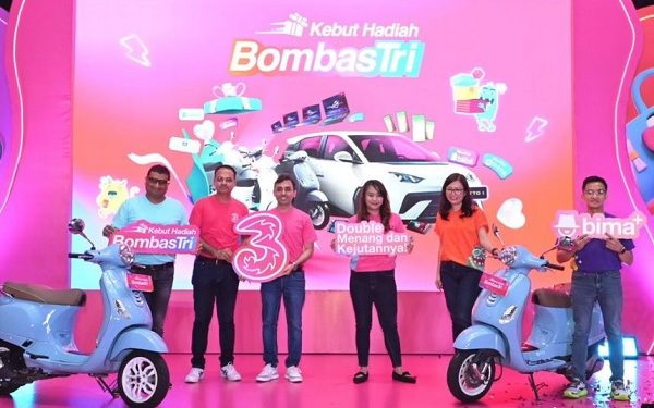 Tri Umumkan Pemenang Program Kebut Hadiah BombasTri