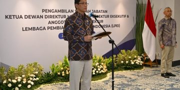 Hadiri Pelantikan Pimpinan Baru LPEI, Menkeu Purbaya Dorong Reformasi Tata Kelola Menyeluruh