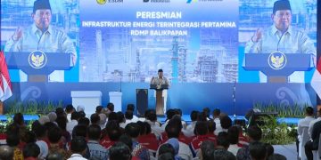 Presiden Resmikan Proyek Ketahanan Energi Senilai Rp123 Triliun