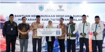 BAZNAS RI Terima Donasi Rp100 Juta dari Pandeglang untuk Korban Bencana