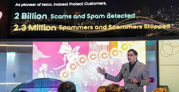 Indosat Sukses Tangkal 2 Miliar Ancaman Spam dan Scam di Indonesia