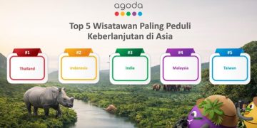Survei Agoda: Indonesia Peringkat Dua di Asia untuk Minat Wisata Berkelanjutan
