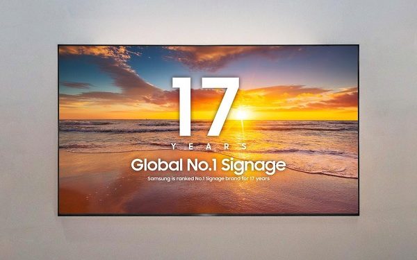 Samsung Sukses Rajai Pasar Commercial Display 17 Tahun Berturut-turut