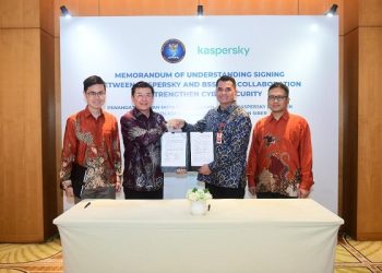 Kaspersky-BSSN Teken MoU Perkuat Ketahanan Siber Indonesia