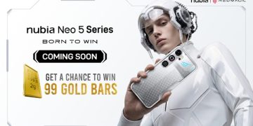 Siap Rilis Neo 5 Series di Indonesia, nubia Hadirkan Kampanye Mystery Box Berhadiah Emas