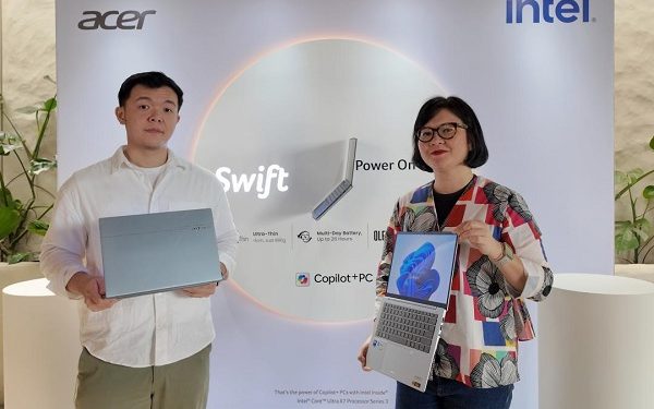 Acer Rilis Swift Series Generasi Terbaru, Laptop Copilot+PC Ultra Tipis Berperforma Tinggi