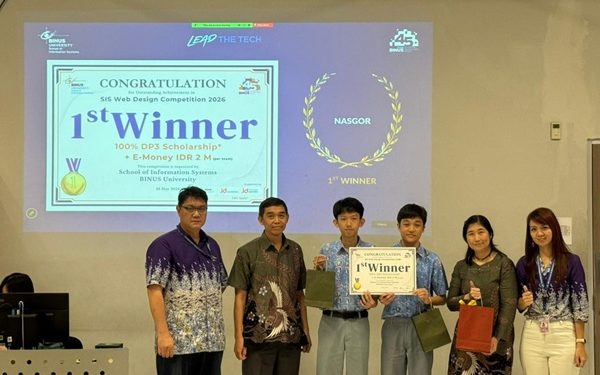 Cetak Talenta Digital Kreatif Masa Depan, BINUS University Gelar SIS Web Design Competition 2026