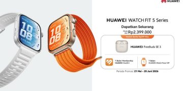 Rilis di Indonesia, HUAWEI WATCH FIT 5 Series Bawa Ultra Upgrade untuk Fitur Health & Sport