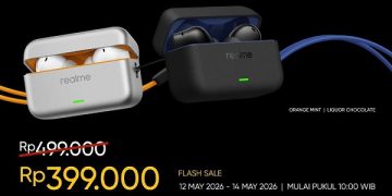 TWS realme Buds T500 Pro Suguhkan Desain Unik dan Performa Premium