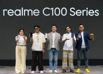 Bawa Baterai Jumbo 8000mAh, realme C100 Series Resmi Melenggang di Indonesia