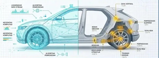 BRIN Kembangkan Digital Twin untuk Tingkatkan Keselamatan Kendaraan Otonom