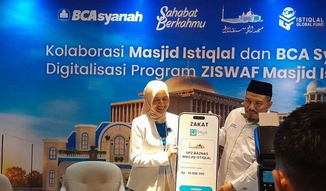 BCA Syariah Jalin Masjid Istiqlal untuk Mendigitalisasikan Pengelolaan ZISWAF