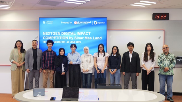 Monash University Indonesia dan Sinar Mas Land Cetak Talenta Digital Melalui Kompetisi Riset