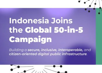 Indonesia Ikut Kampanye Global 50-in-5, Perkuat Transformasi Digital Berbasis Masyarakat