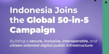 Indonesia Ikut Kampanye Global 50-in-5, Perkuat Transformasi Digital Berbasis Masyarakat