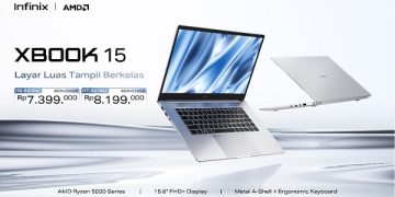 Rilis di Indonesia, Segini Harga Laptop Infinix XBOOK 15