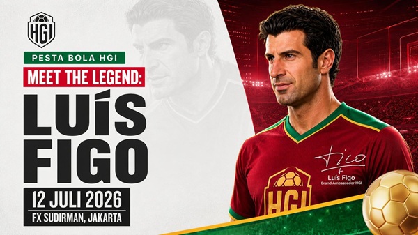 Higgs Games Island Siap Boyong Luís Figo ke Jakarta